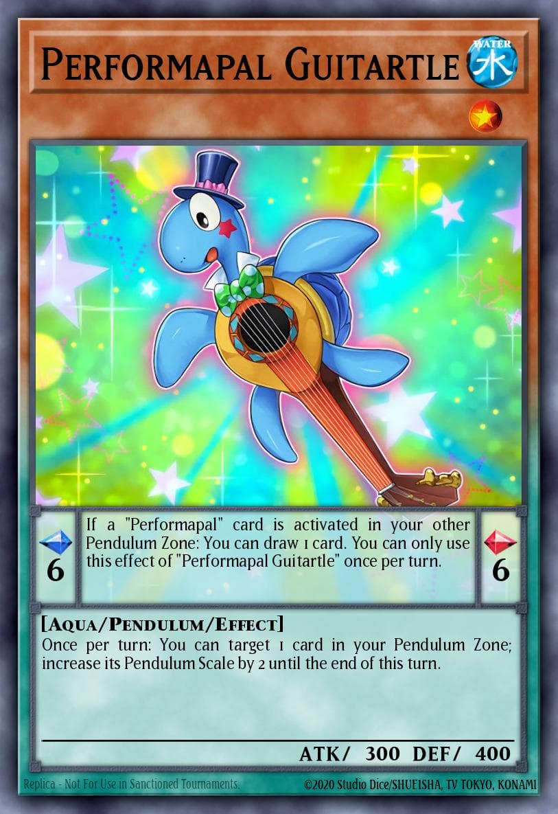 Carte Yu-Gi-Oh! Performapal Guitartle #004 — Breakers of Shadow