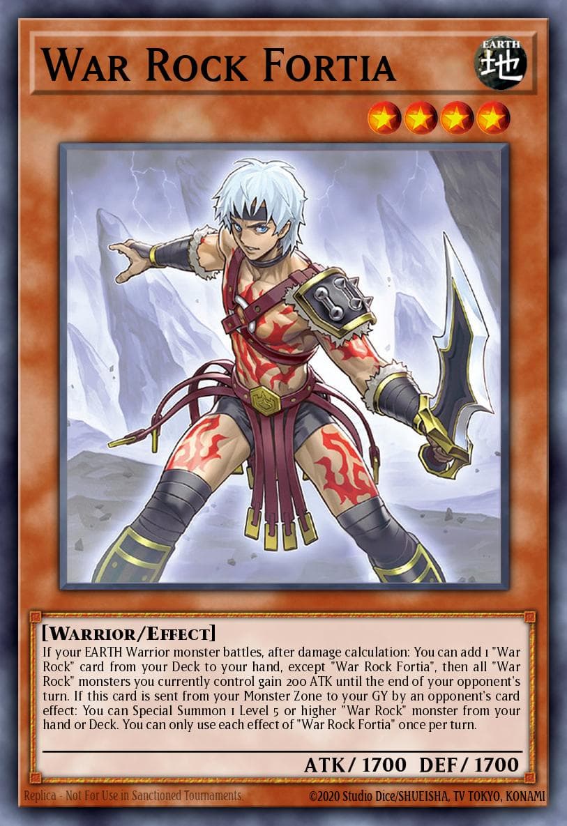 Carte Yu-Gi-Oh! War Rock Fortia #093 — Blazing Vortex