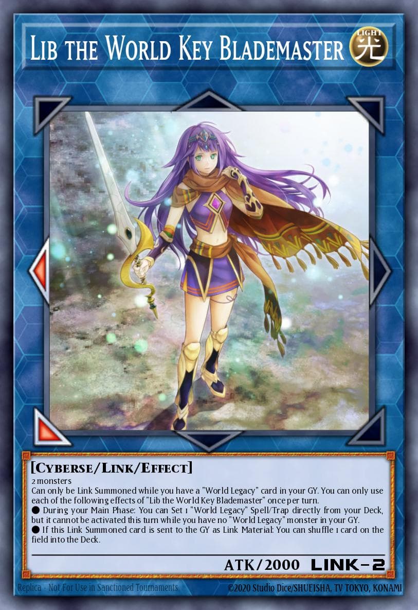 Carte Yu-Gi-Oh! Lib the World Key Blademaster #159 — Battles of Legend: Monster Mayhem