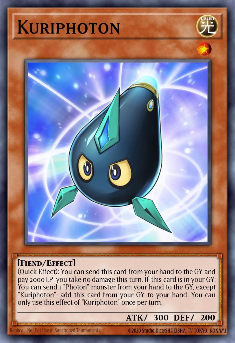 Carte Yu-Gi-Oh! Kuriphoton #016 — Yu-Gi-Oh! Advent Calendar (2019)