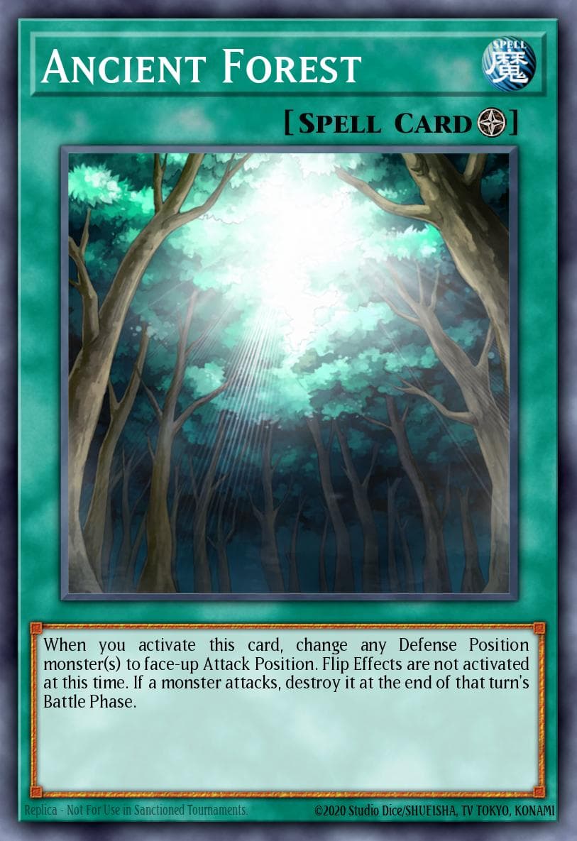 Carte Yu-Gi-Oh! Ancient Forest #048 — Ancient Prophecy