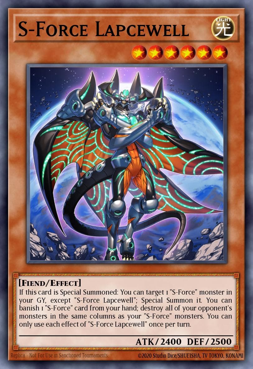 Carte Yu-Gi-Oh! S-Force Lapcewell #016 — Battle of Chaos