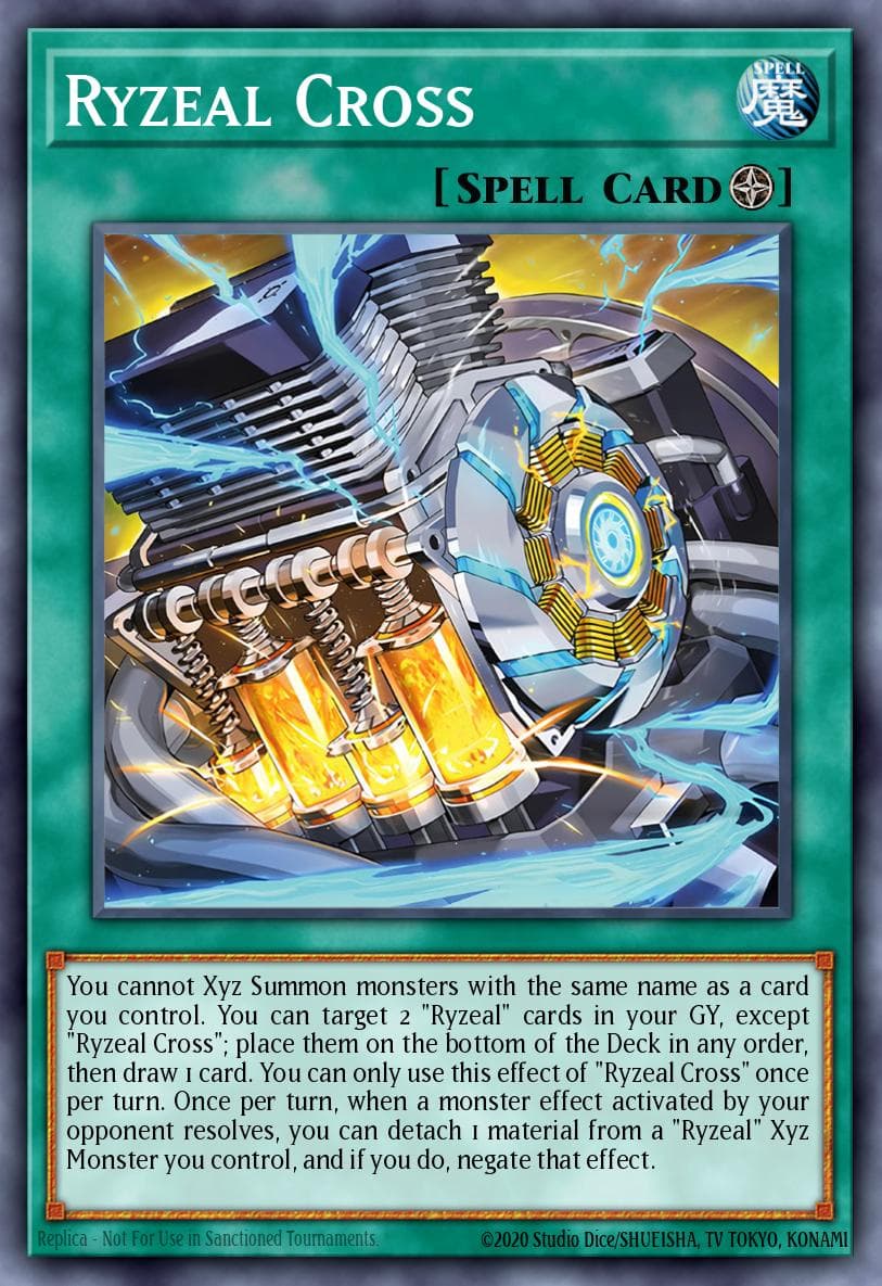 Carte Yu-Gi-Oh! Ryzeal Cross #015 — Limited Pack World Championship 2025