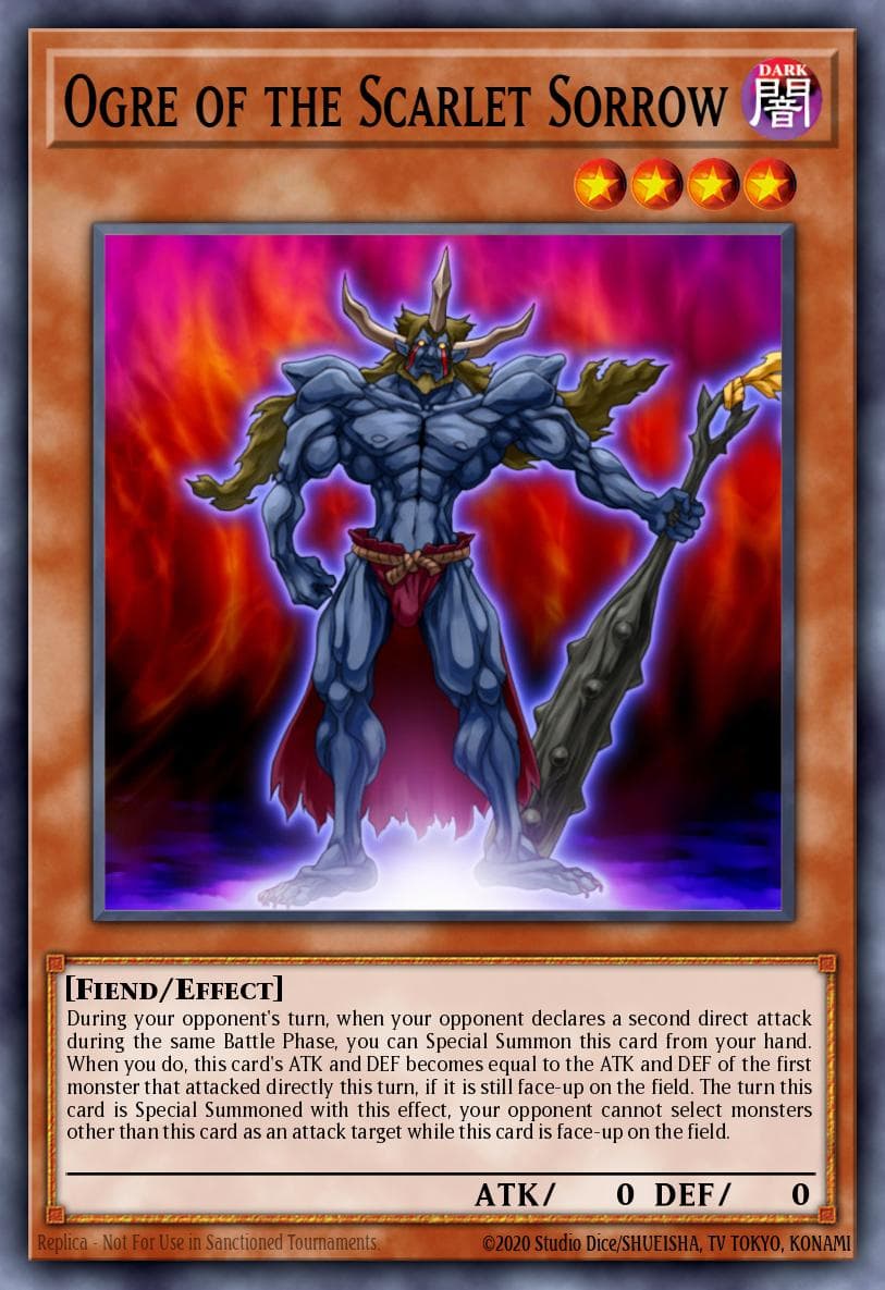 Carte Yu-Gi-Oh! Ogre of the Scarlet Sorrow #005 — Absolute Powerforce