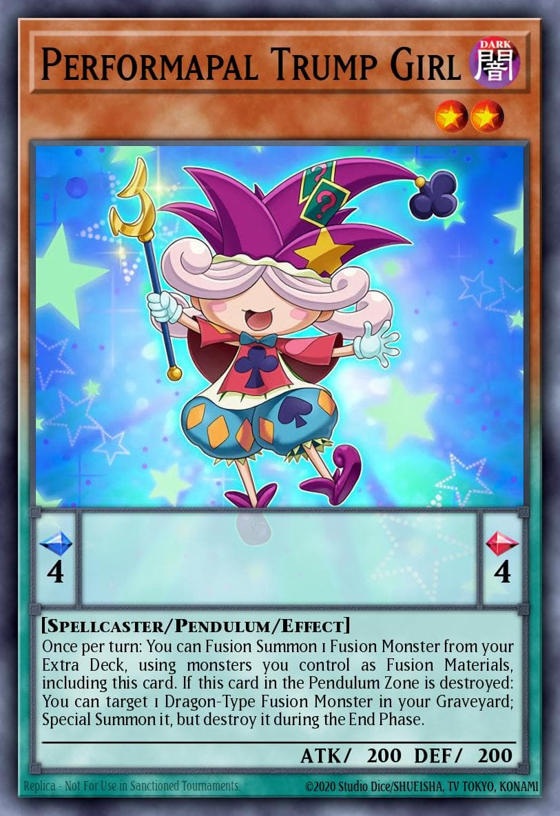 Carte Yu-Gi-Oh! Performapal Trump Girl #007 — Breakers of Shadow