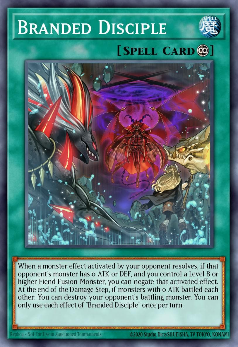 Carte Yu-Gi-Oh! Branded Disciple #053 — Battle of Chaos