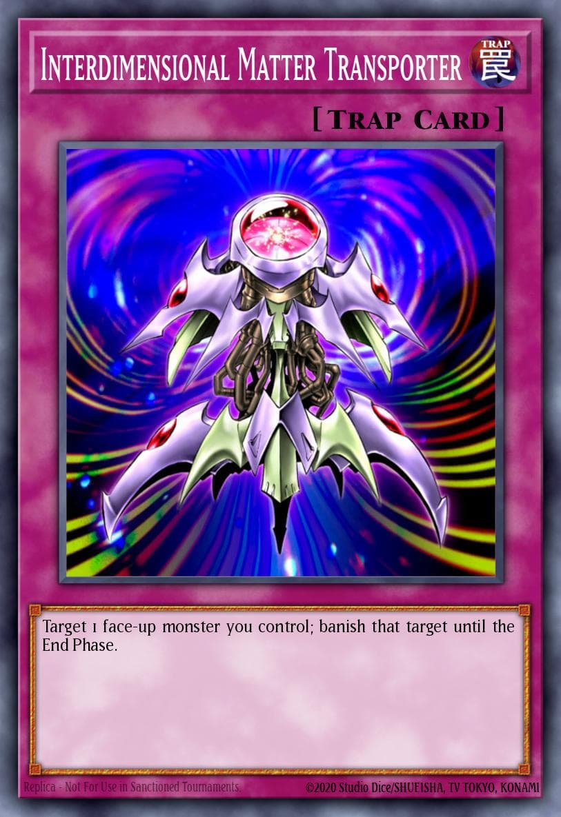 Carte Yu-Gi-Oh! Interdimensional Matter Transporter #098 — Battle Pack: Epic Dawn