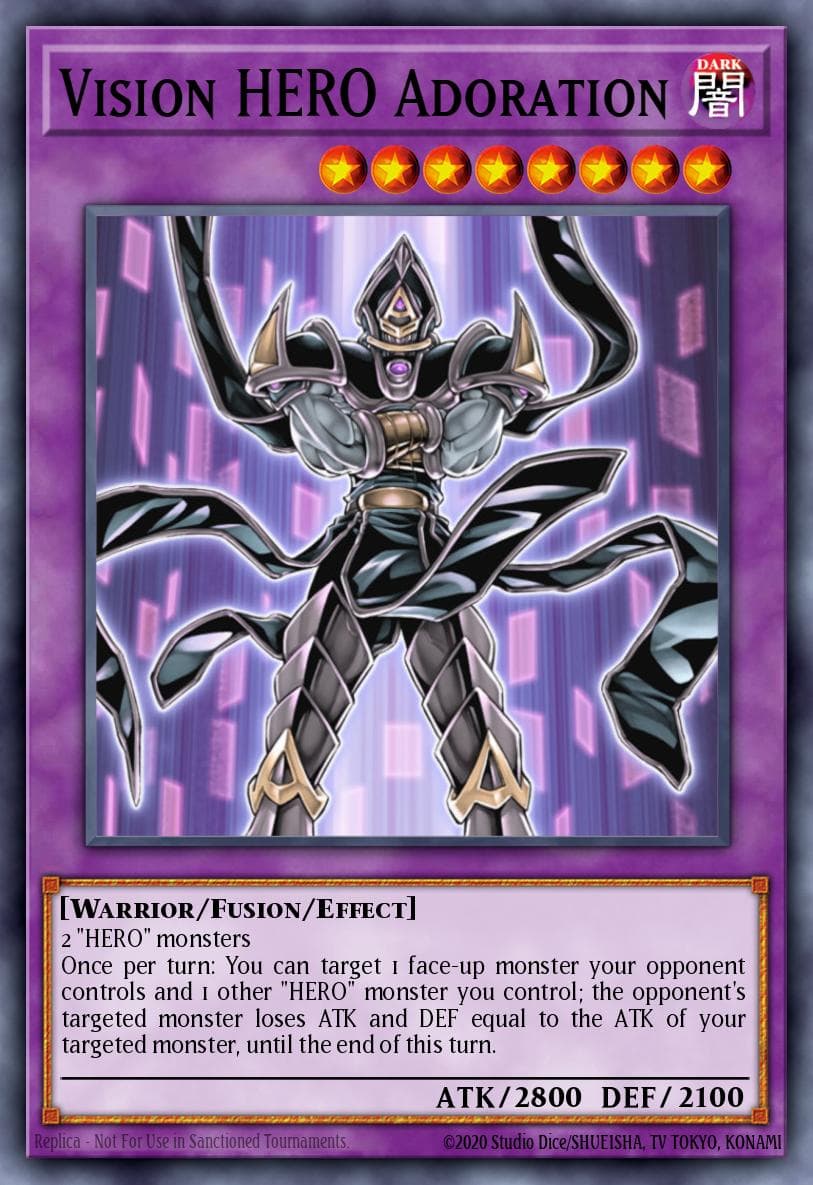 Carte Yu-Gi-Oh! Vision HERO Adoration #069 — Battles of Legend: Chapter 1