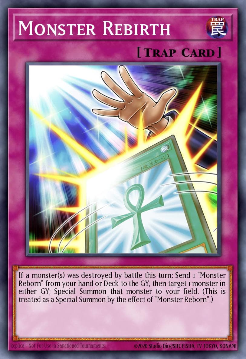 Carte Yu-Gi-Oh! Monster Rebirth #077 — Battle of Chaos
