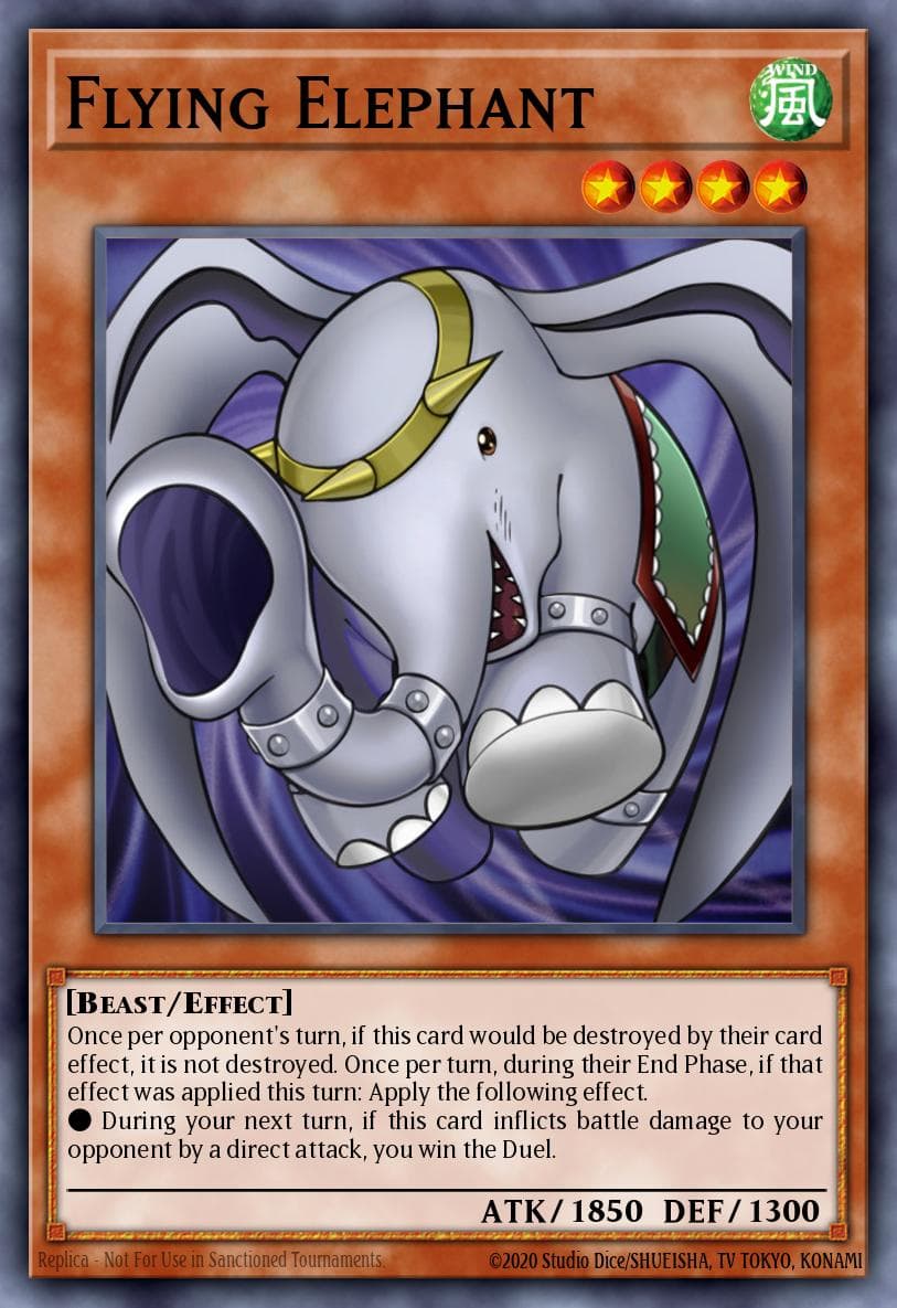 Carte Yu-Gi-Oh! Flying Elephant #003 — Battles of Legend: Relentless Revenge
