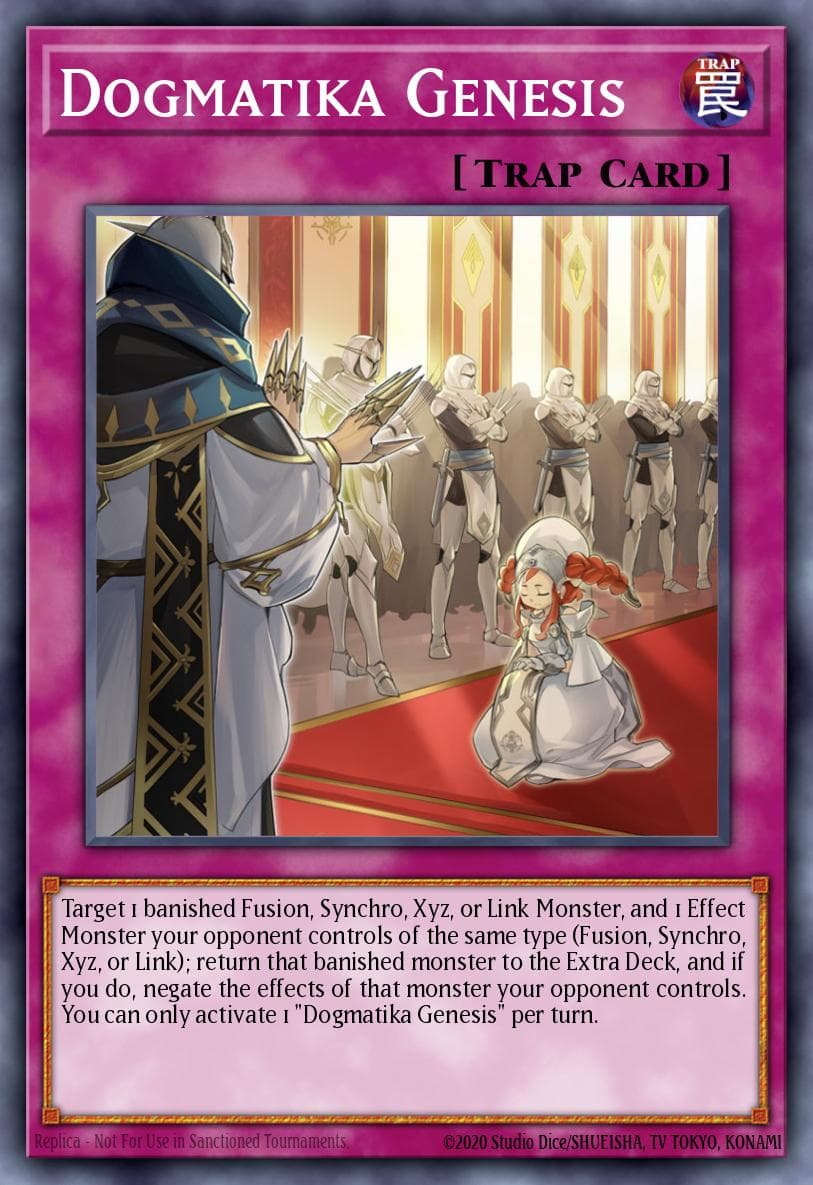 Carte Yu-Gi-Oh! Dogmatika Genesis #070 — Blazing Vortex