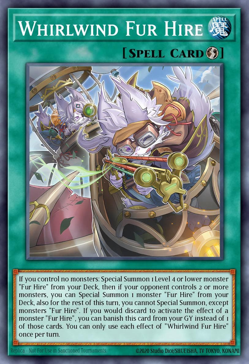 Carte Yu-Gi-Oh! Whirlwind Fur Hire #062 — Burst Protocol