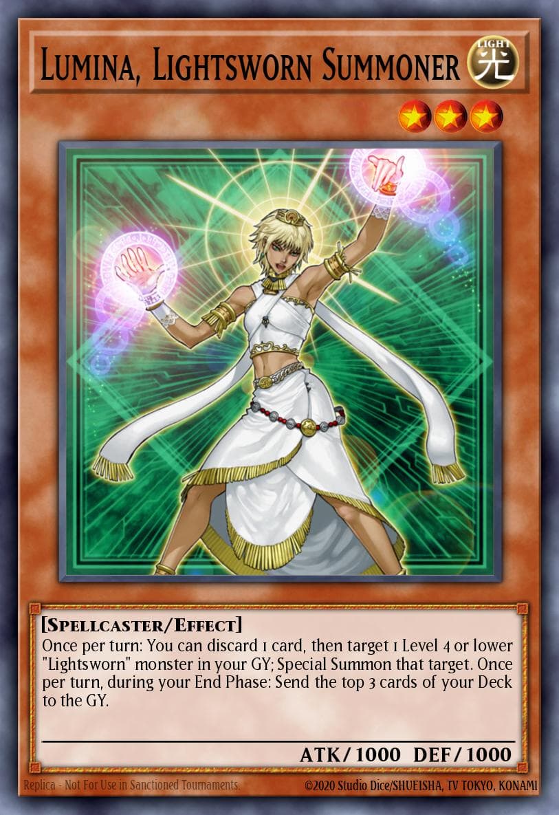 Carte Yu-Gi-Oh! Lumina, Lightsworn Summoner #038 — Battles of Legend: Light's Revenge