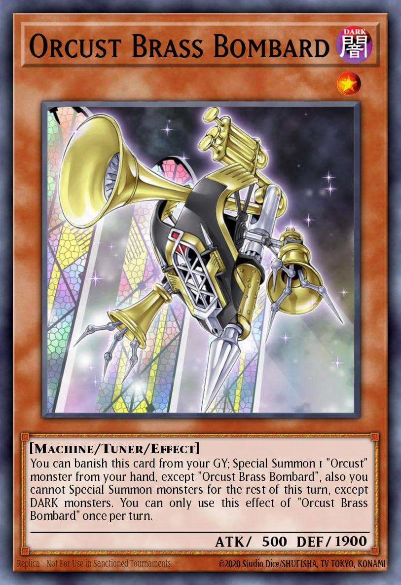 Carte Yu-Gi-Oh! Orcust Brass Bombard #083 — Battles of Legend: Monster Mayhem