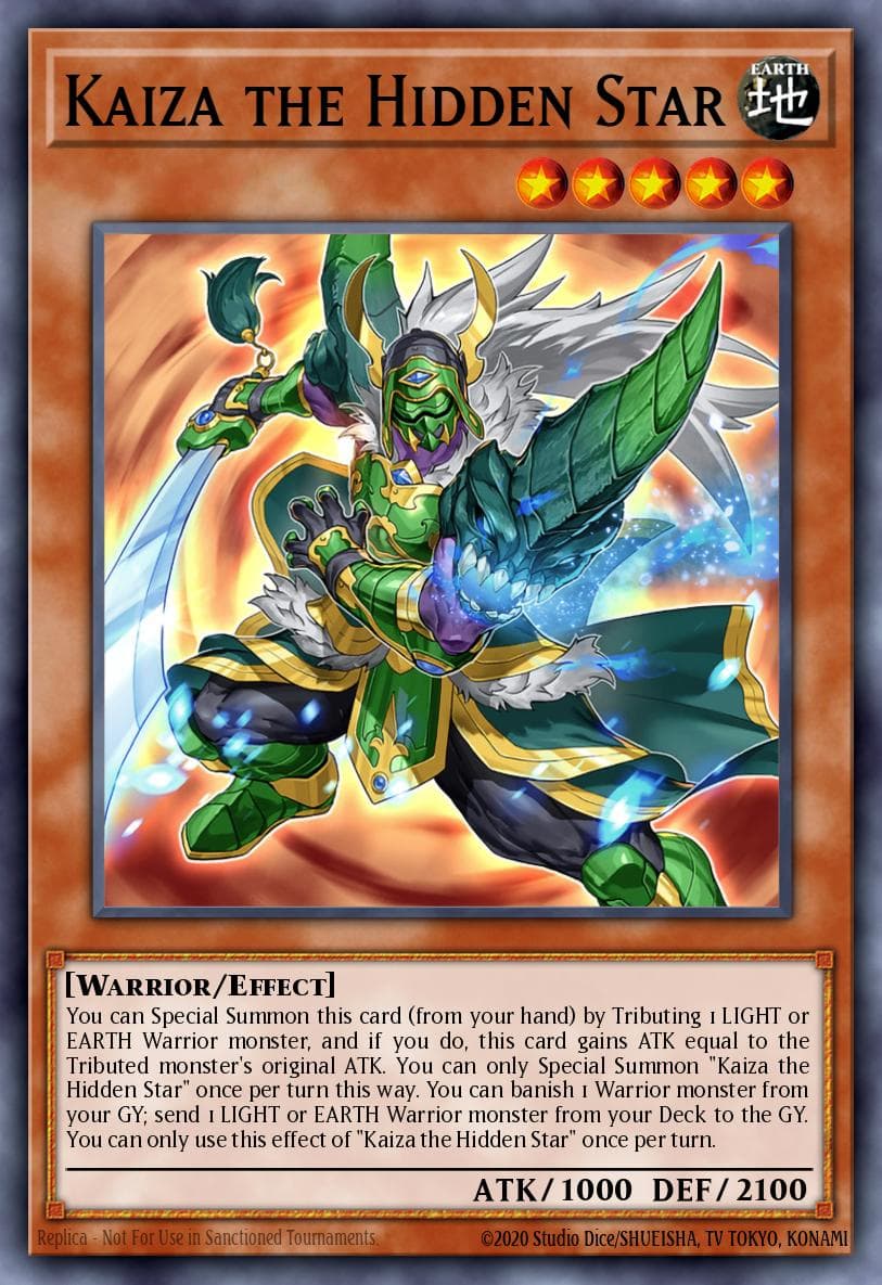 Carte Yu-Gi-Oh! Kaiza the Hidden Star #022 — Battle of Chaos