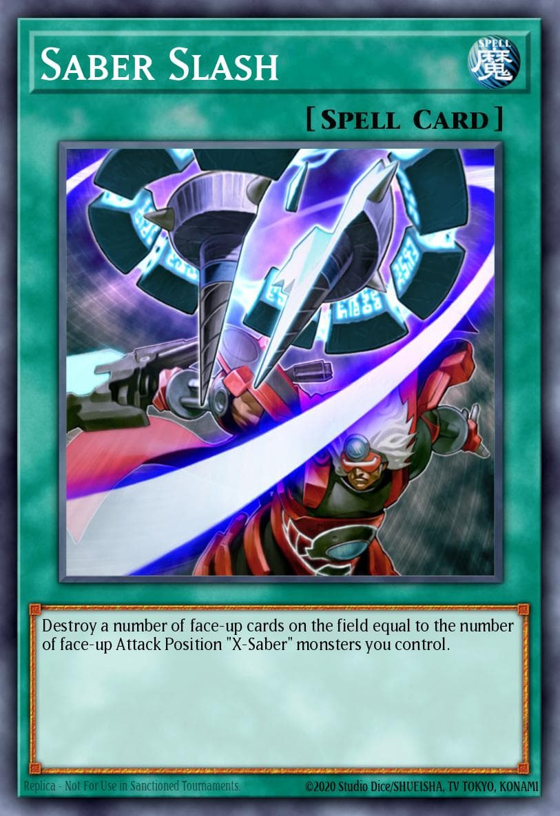 Carte Yu-Gi-Oh! Saber Slash #058 — Ancient Prophecy