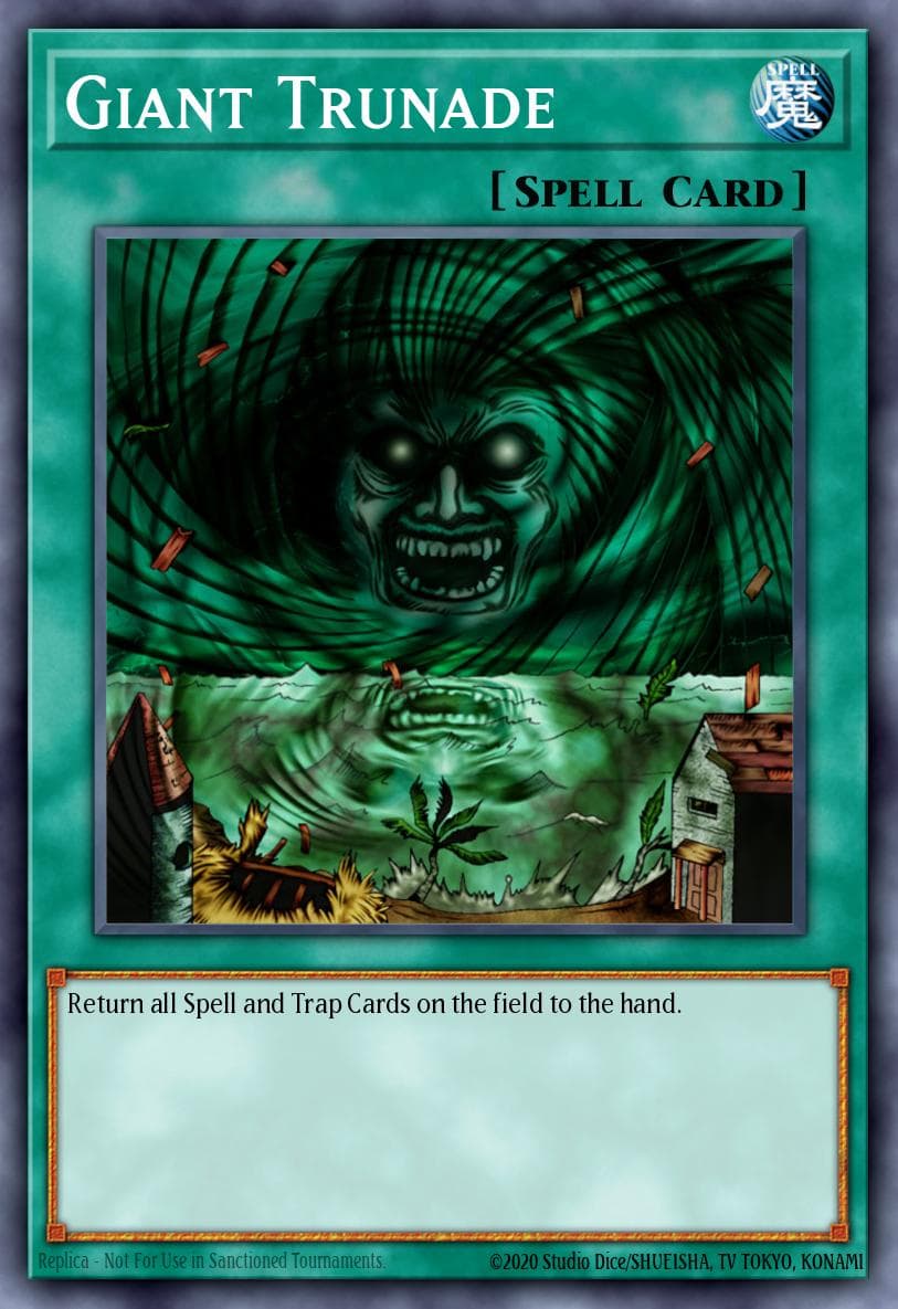 Carte Yu-Gi-Oh! Giant Trunade #023 — Starter Deck: Yu-Gi-Oh! 5D's 2009