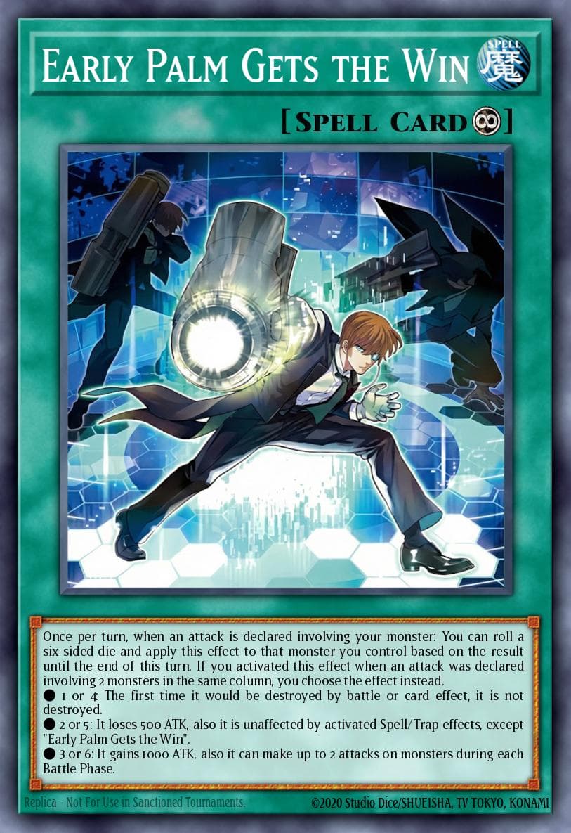 Carte Yu-Gi-Oh! Early Palm Gets the Win #048 — Battles of Legend: Glorious Gallery