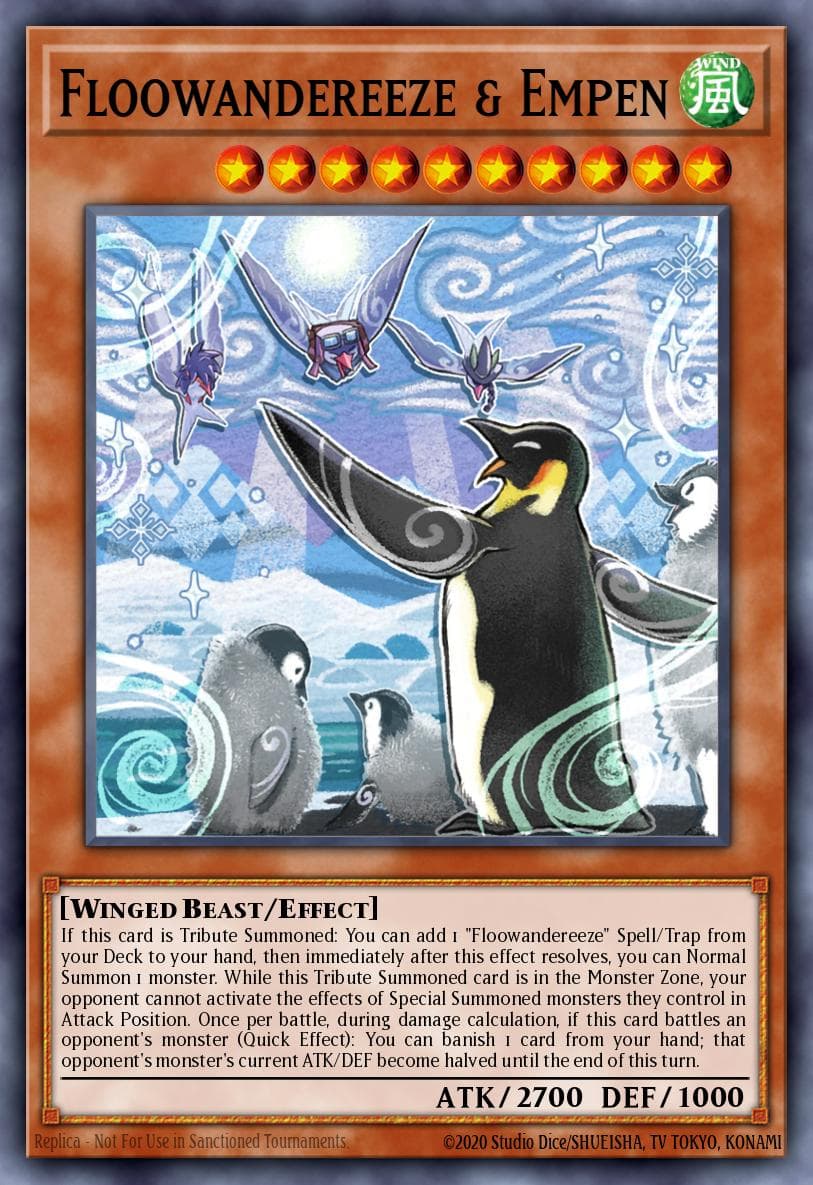 Carte Yu-Gi-Oh! Floowandereeze & Empen #017 — Burst of Destiny