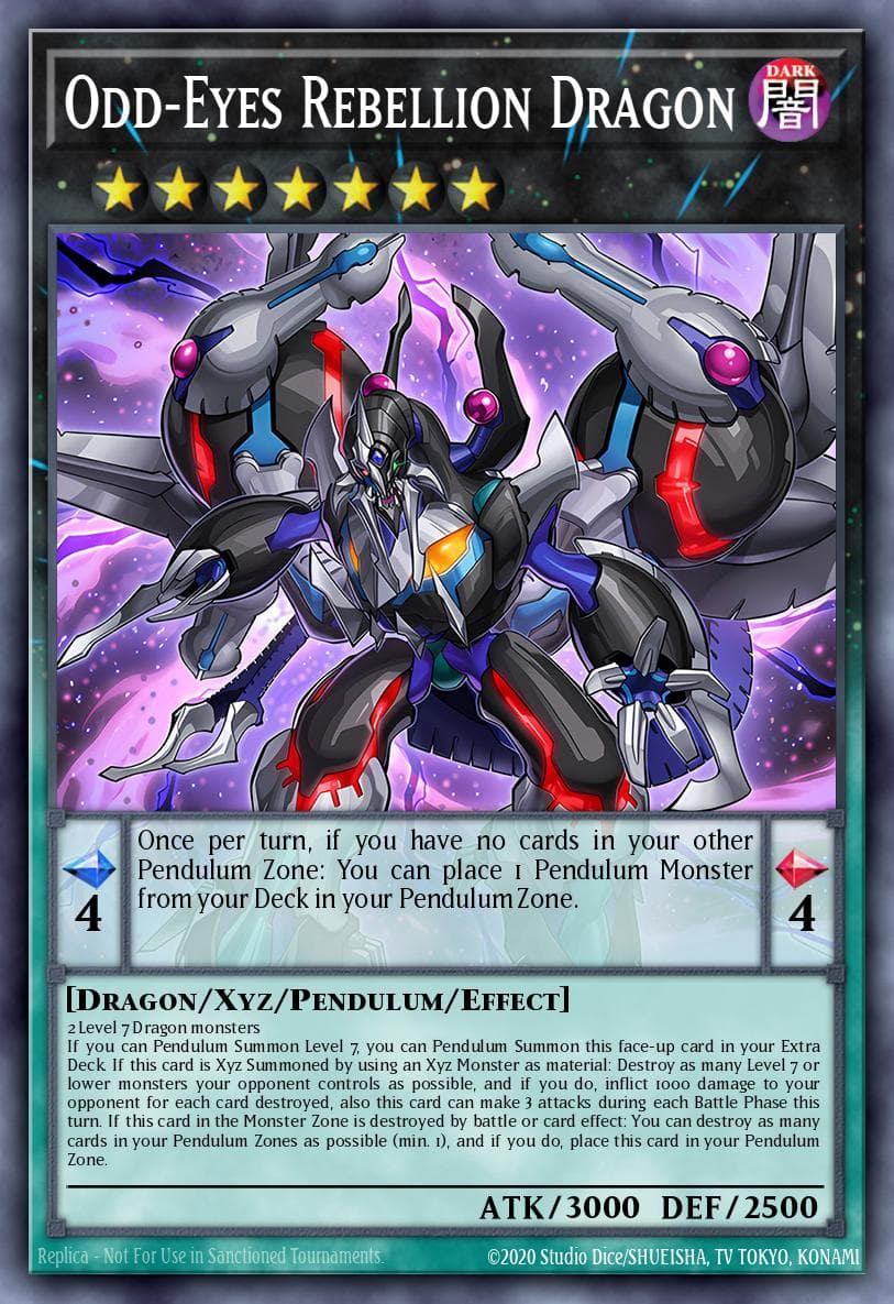 Carte Yu-Gi-Oh! Odd-Eyes Rebellion Dragon #076 — Battles of Legend: Crystal Revenge