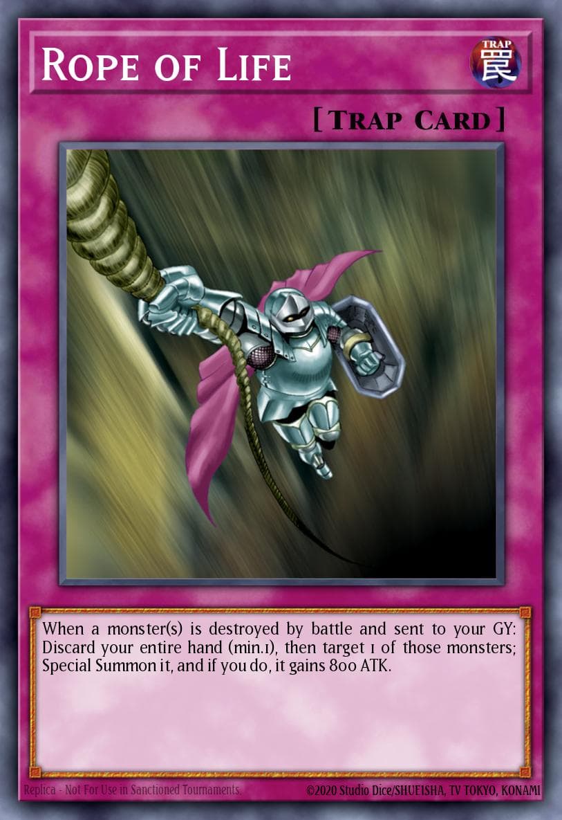 Carte Yu-Gi-Oh! Rope of Life #176 — Battle Pack 2: War of the Giants