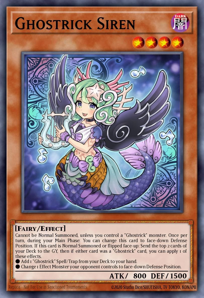 Carte Yu-Gi-Oh! Ghostrick Siren #014 — Battle of Chaos