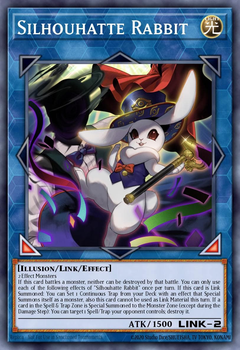 Carte Yu-Gi-Oh! Silhouhatte Rabbit #048 — THE CHRONICLES DECK: Spirit Charmers (All-Foil Edition)