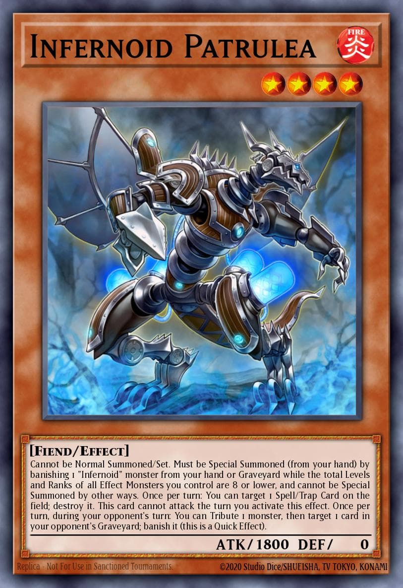 Carte Yu-Gi-Oh! Infernoid Patrulea #061 — Battles of Legend: Terminal Revenge
