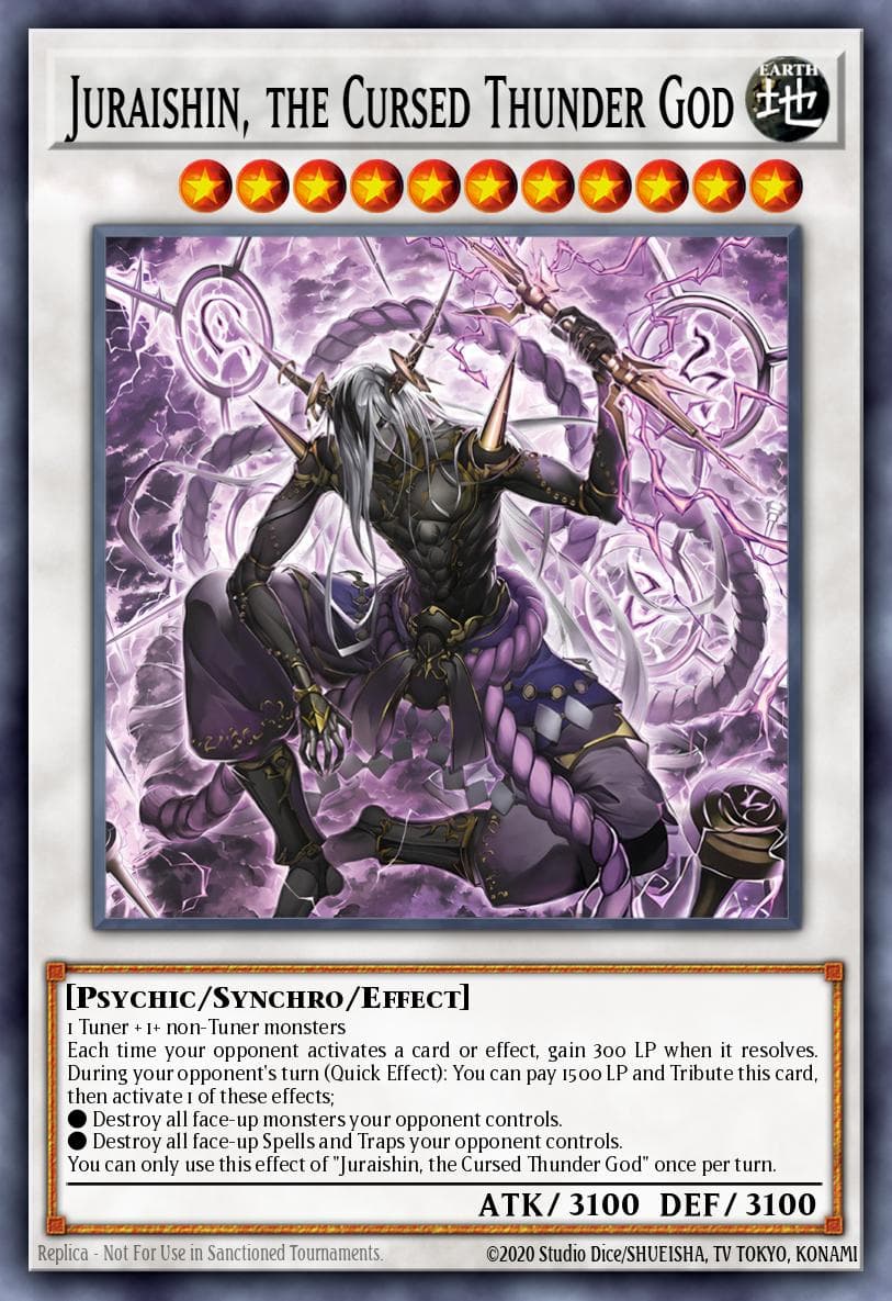Carte Yu-Gi-Oh! Juraishin, the Cursed Thunder God #043 — Alliance Insight