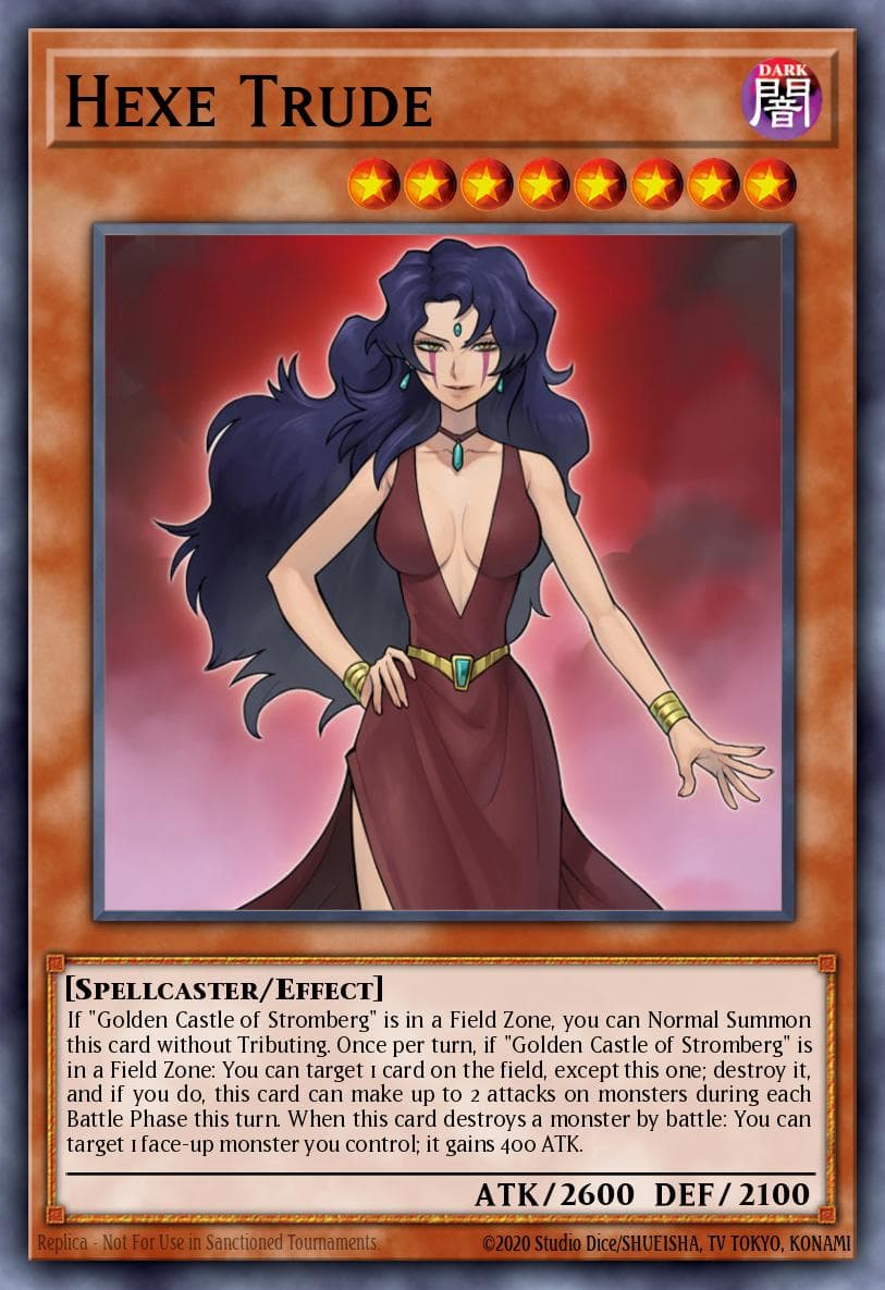Carte Yu-Gi-Oh! Hexe Trude #009 — Battles of Legend: Relentless Revenge