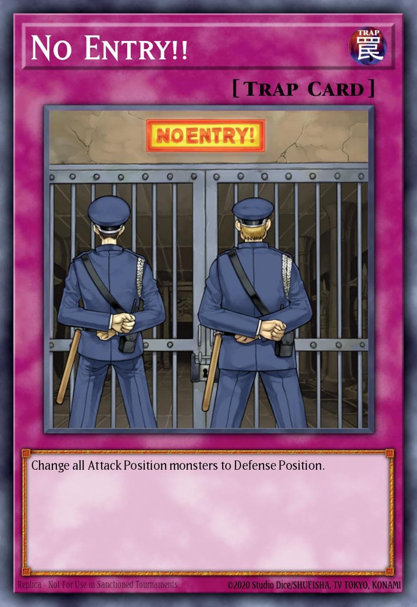 Carte Yu-Gi-Oh! No Entry!! #190 — Battle Pack 2: War of the Giants