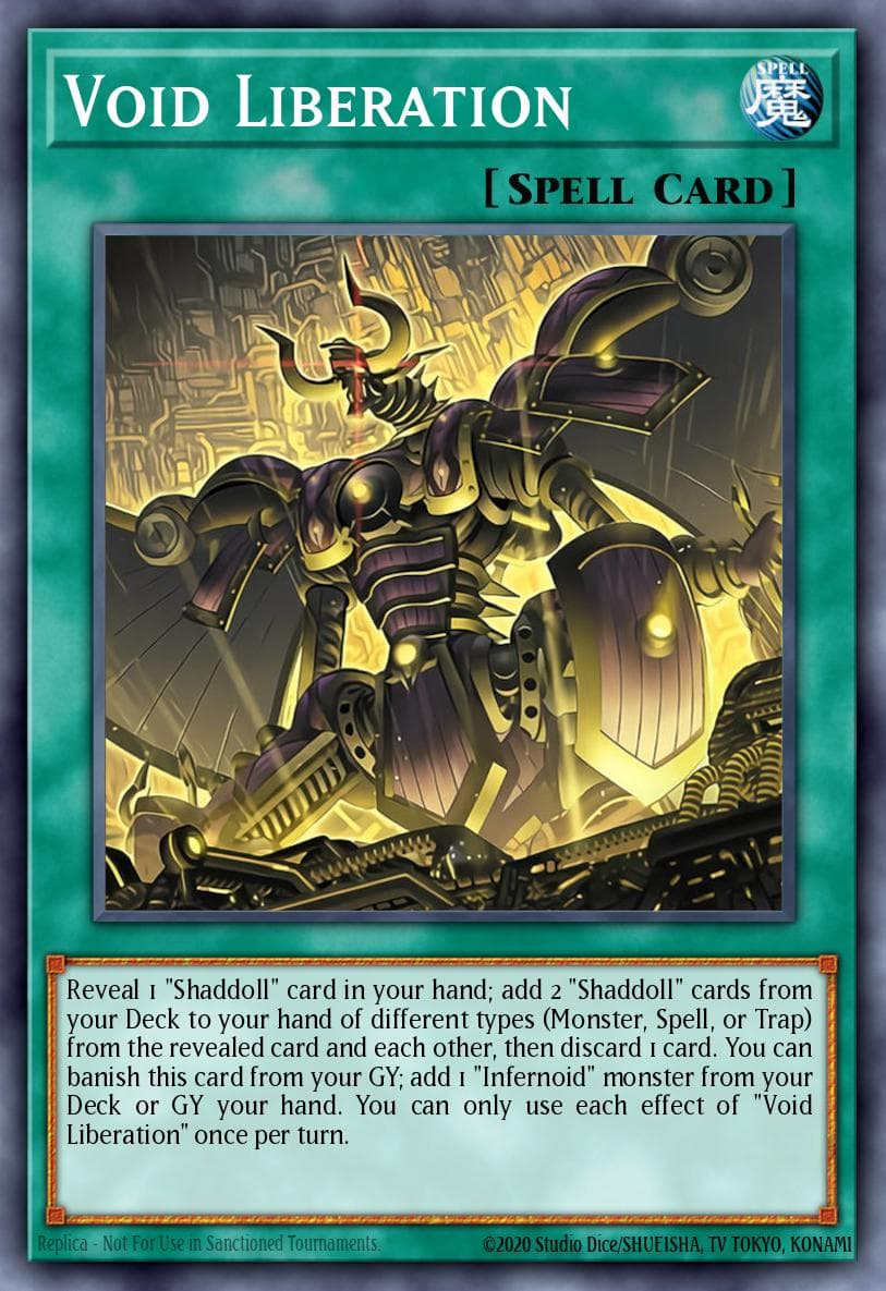Carte Yu-Gi-Oh! Void Unleashing #025 — Battles of Legend: Glorious Gallery