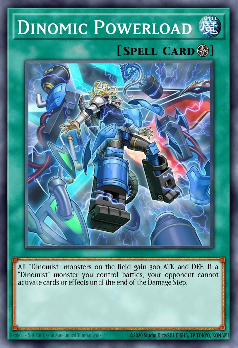 Carte Yu-Gi-Oh! Dinomic Powerload #062 — Breakers of Shadow