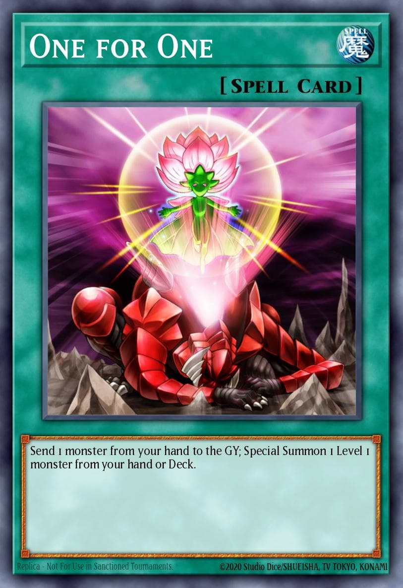 Carte Yu-Gi-Oh! One for One #018 — Yu-Gi-Oh! Advent Calendar (2019)