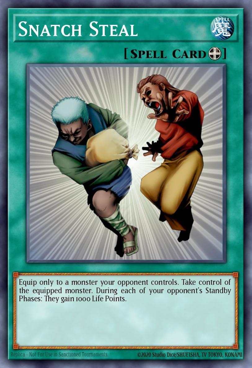 Carte Yu-Gi-Oh! Snatch Steal #096 — Battles of Legend: Terminal Revenge