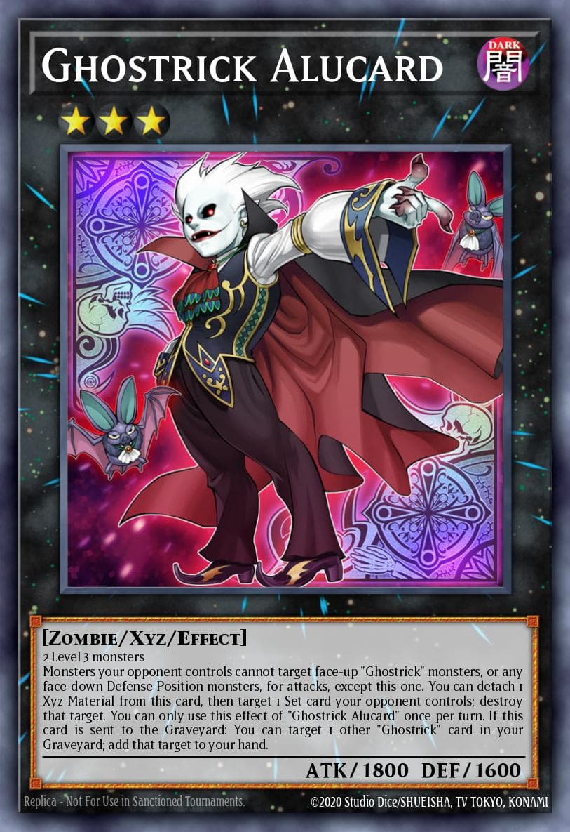Carte Yu-Gi-Oh! Ghostrick Alucard #131 — Battle Pack 3: Monster League