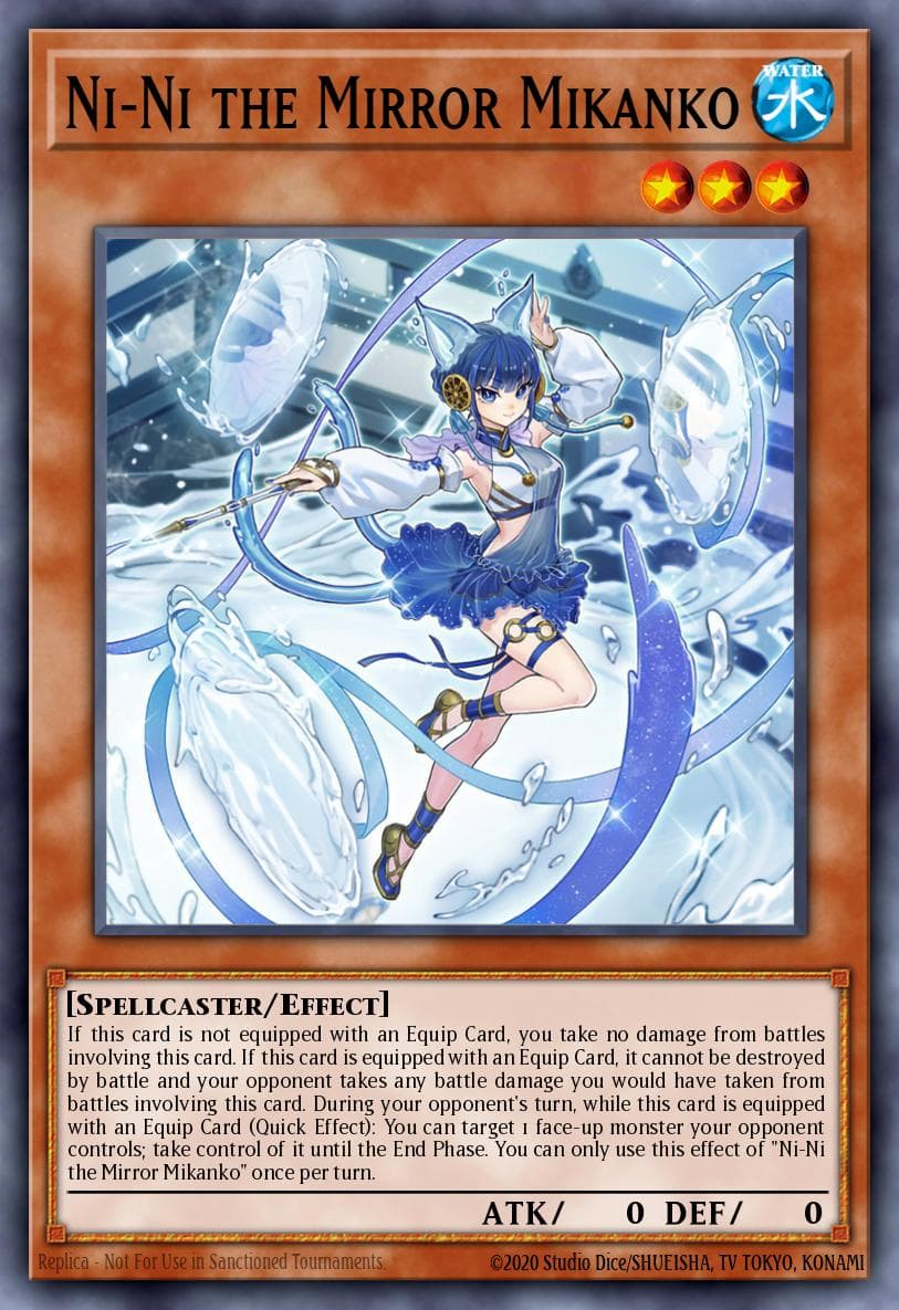 Carte Yu-Gi-Oh! Ni-Ni the Mirror Mikanko #026 — Amazing Defenders