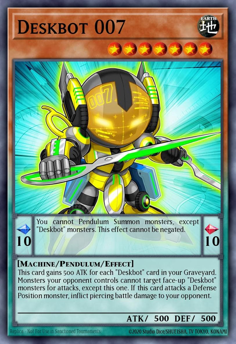Carte Yu-Gi-Oh! Deskbot 007 #039 — Breakers of Shadow