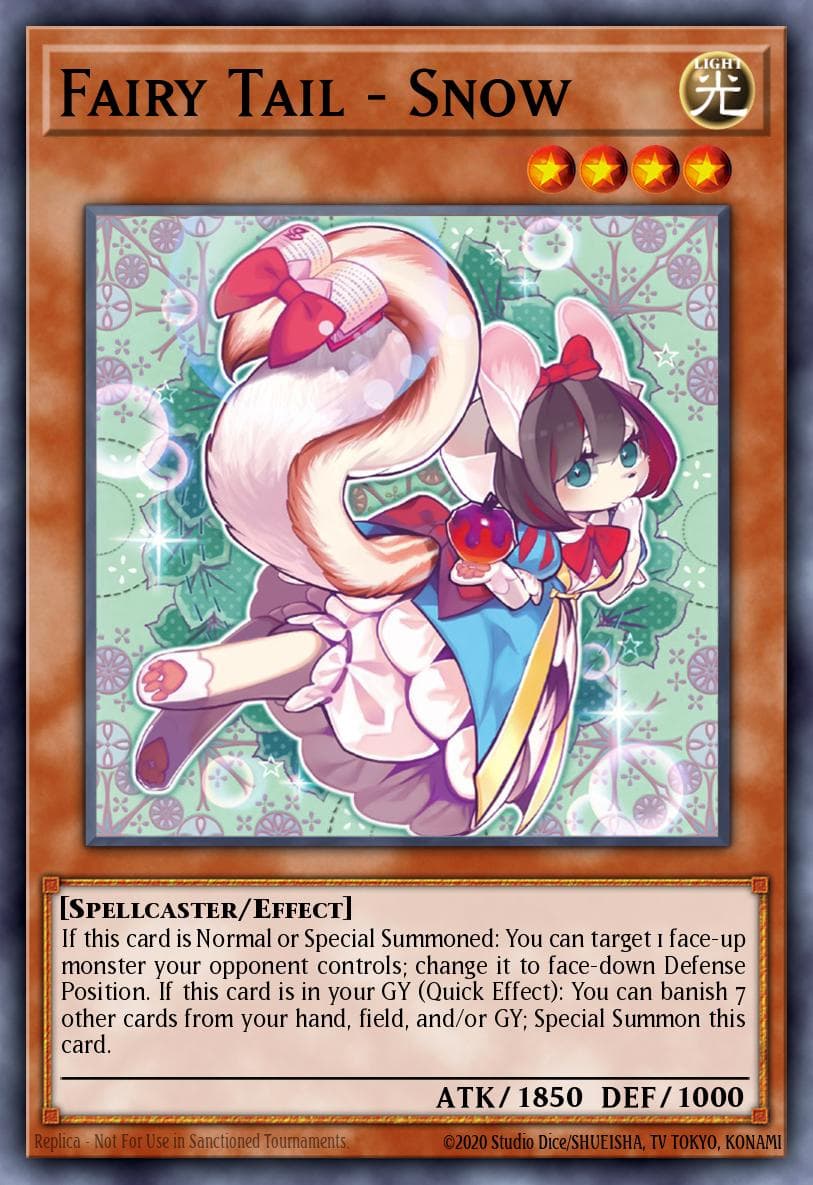 Carte Yu-Gi-Oh! Fairy Tail - Snow #067 — Battles of Legend: Glorious Gallery