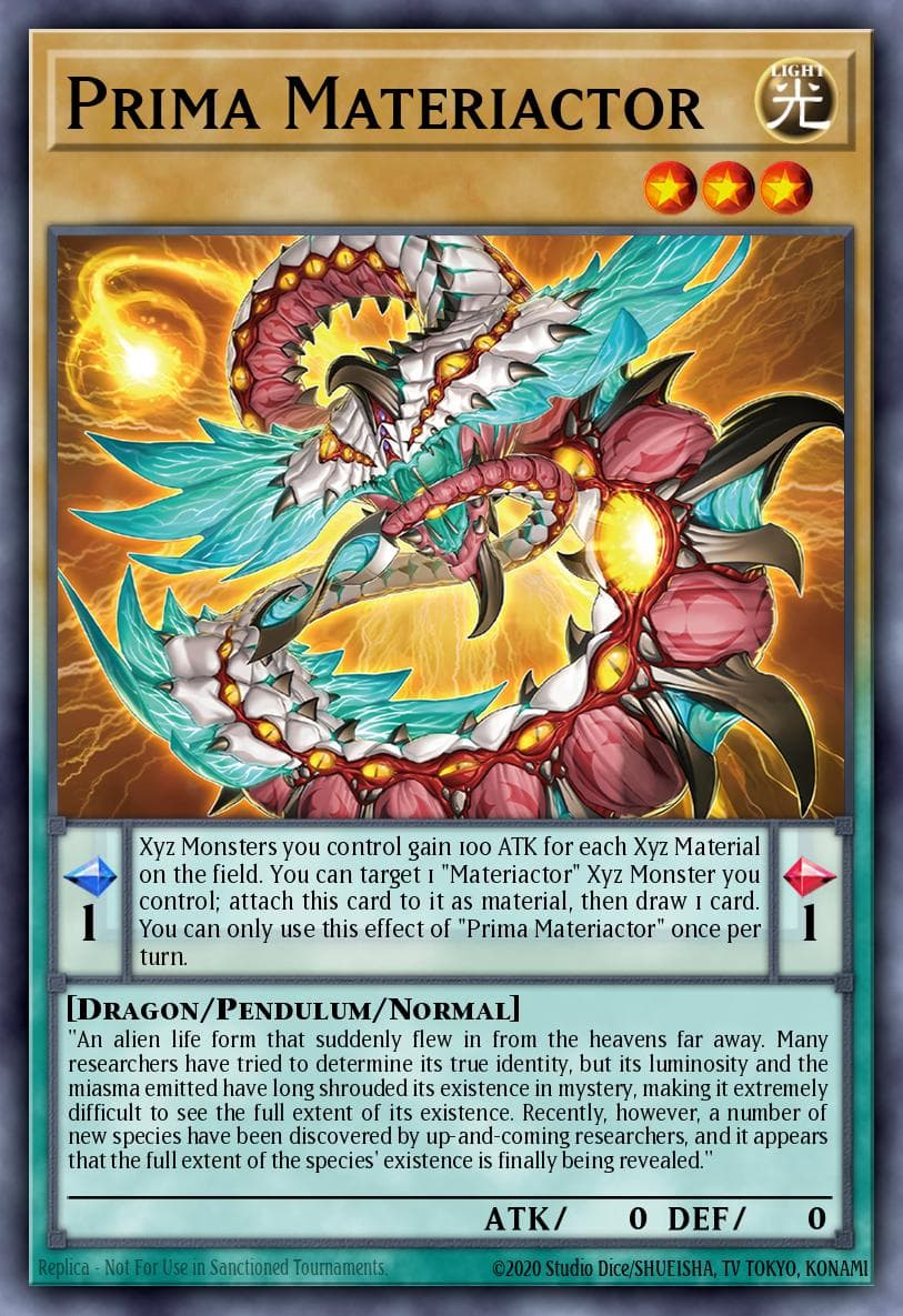 Carte Yu-Gi-Oh! Prima Materiactor #021 — Alliance Insight