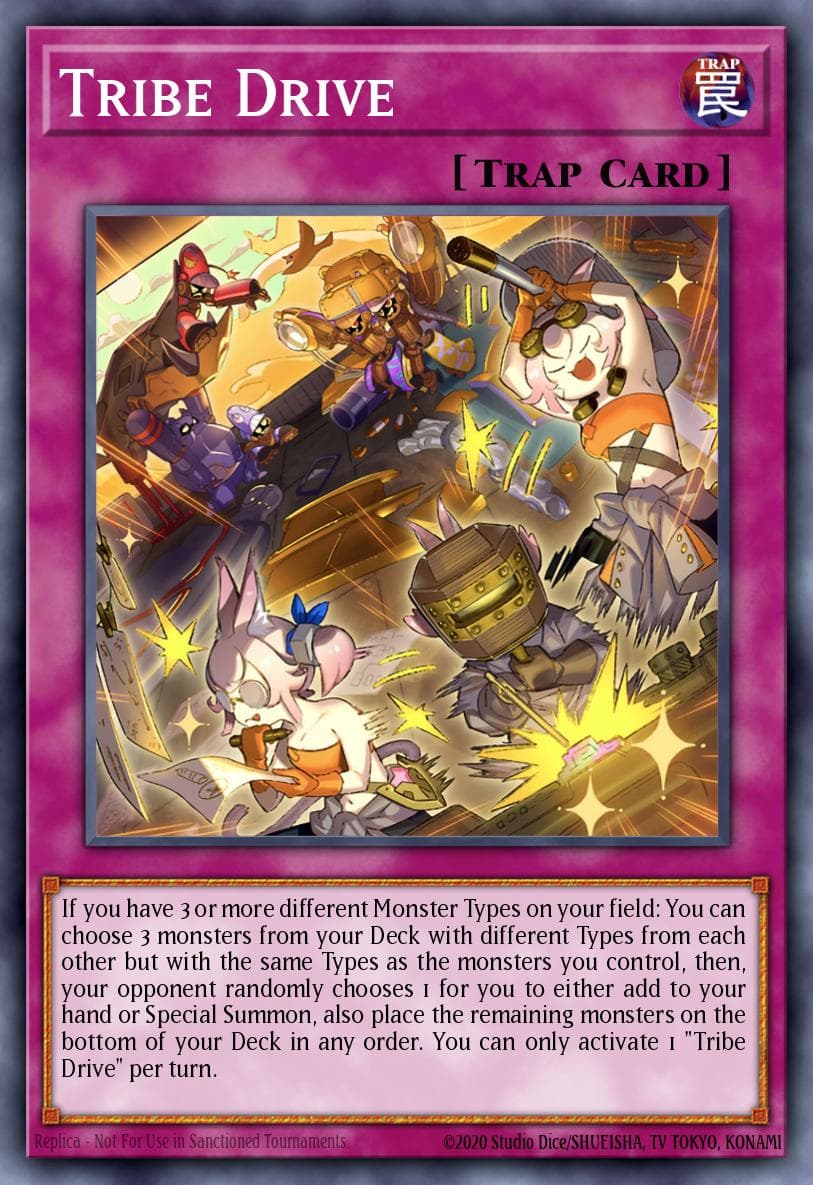 Carte Yu-Gi-Oh! Tribe Drive #078 — Battle of Chaos
