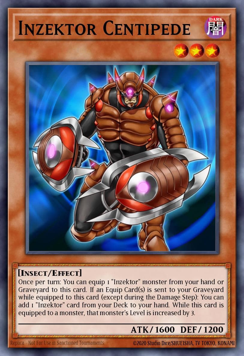 Carte Yu-Gi-Oh! Inzektor Centipede #007 — Astral Pack One