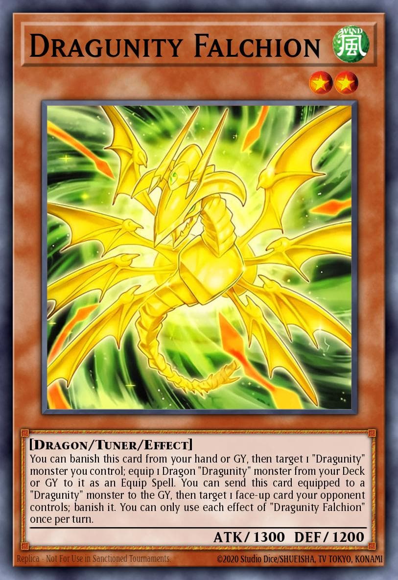 Carte Yu-Gi-Oh! Dragunity Falchion #012 — Battles of Legend: Glorious Gallery