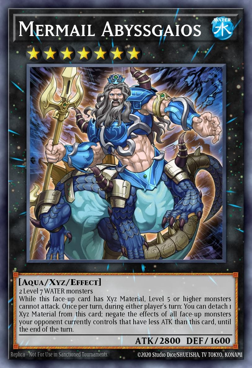 Carte Yu-Gi-Oh! Mermail Abyssgaios #046 — Abyss Rising