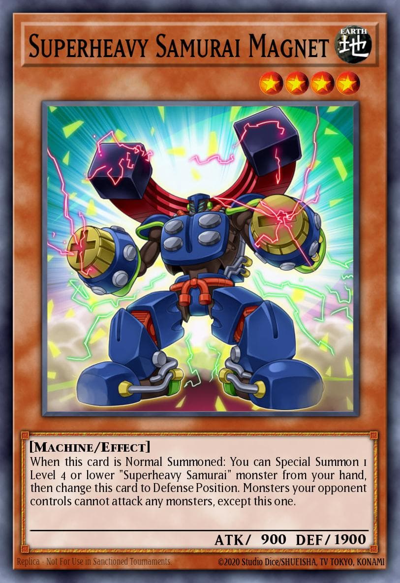 Carte Yu-Gi-Oh! Superheavy Samurai Magnet #008 — Breakers of Shadow