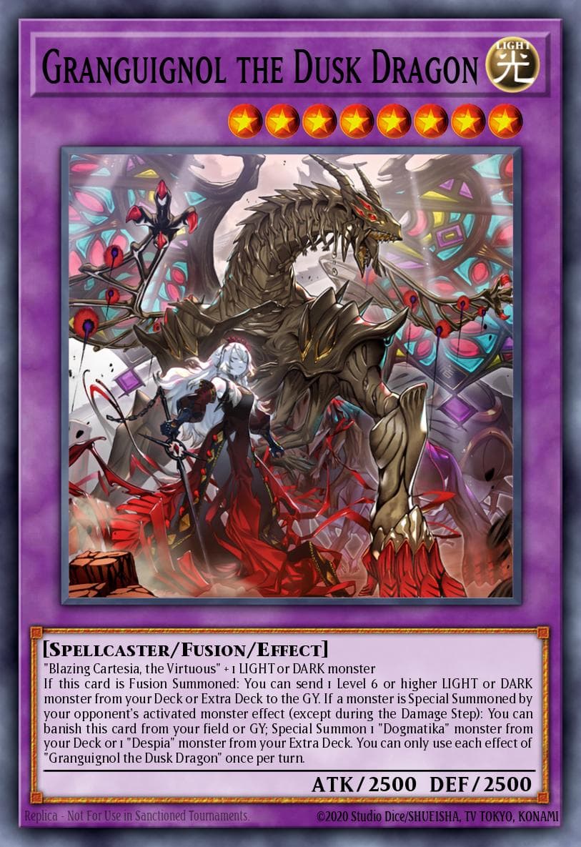 Carte Yu-Gi-Oh! Granguignol the Dusk Dragon #087 — Battles of Legend: Terminal Revenge