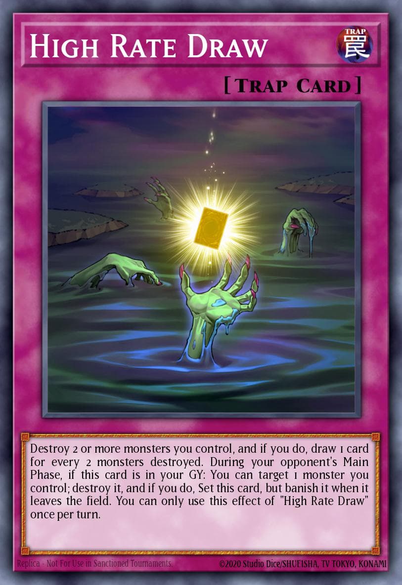 Carte Yu-Gi-Oh! High Rate Draw #018 — Battles of Legend: Armageddon