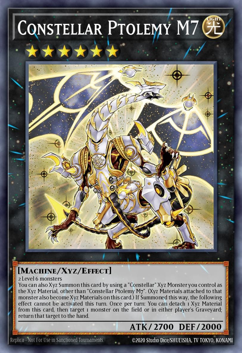 Carte Yu-Gi-Oh! Constellar Ptolemy M7 #009 — Battles of Legend: Glorious Gallery