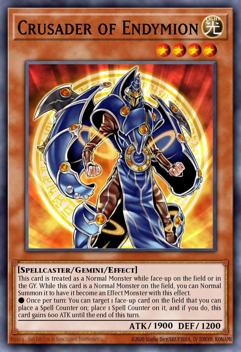 Carte Yu-Gi-Oh! Crusader of Endymion #048 — Battles of Legend: Light's Revenge