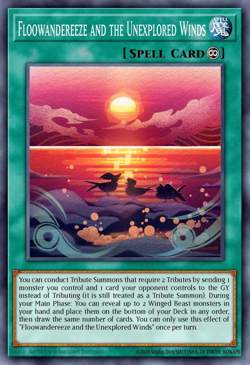 Carte Yu-Gi-Oh! Floowandereeze and the Unexplored Winds #059 — Burst of Destiny